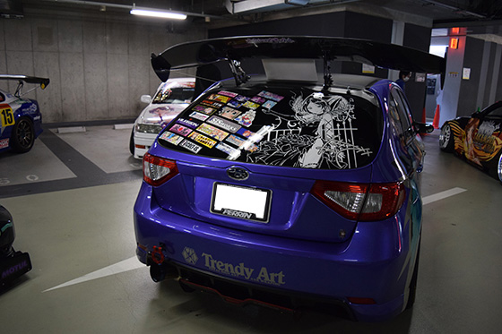 画像：デレマス痛車