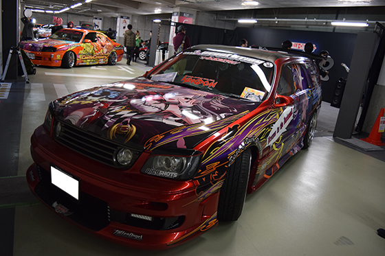 画像：神崎蘭子痛車