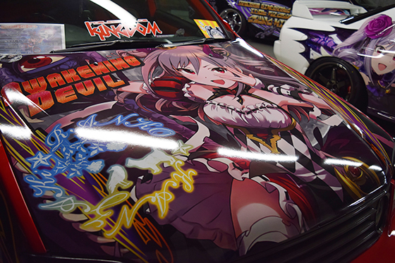 画像：神崎蘭子痛車