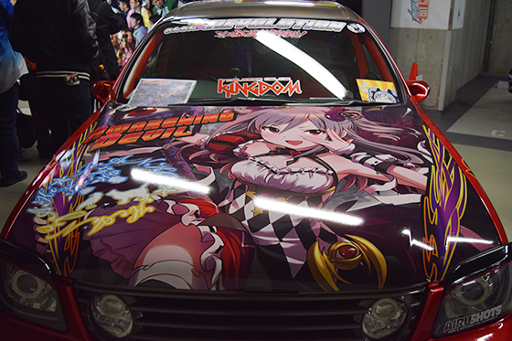 画像：神崎蘭子痛車