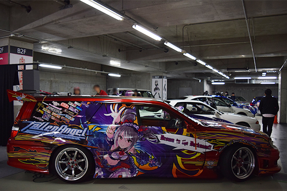 画像：神崎蘭子痛車