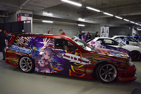 画像：神崎蘭子痛車