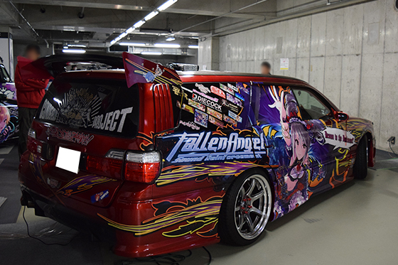 画像：神崎蘭子痛車