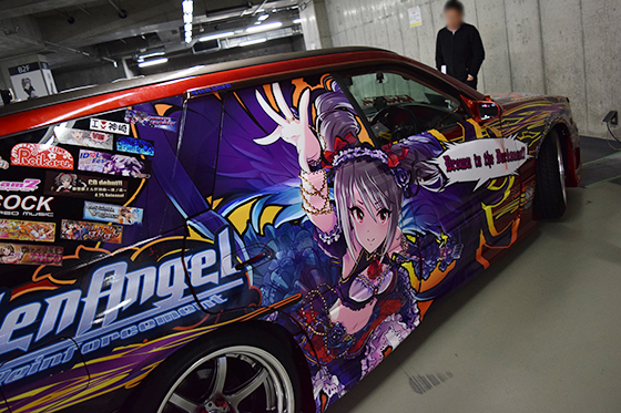 画像：神崎蘭子痛車