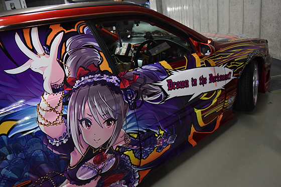 画像：神崎蘭子痛車