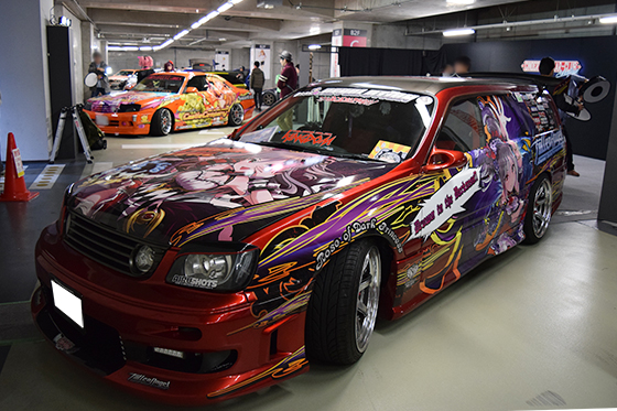 画像：神崎蘭子痛車