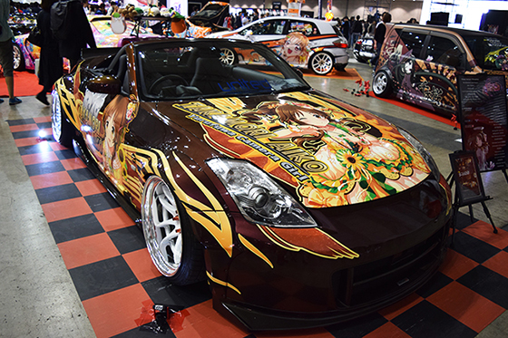 画像：神崎蘭子痛車