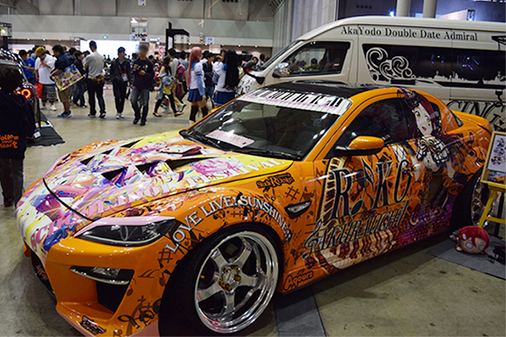 画像:桜内梨子痛車