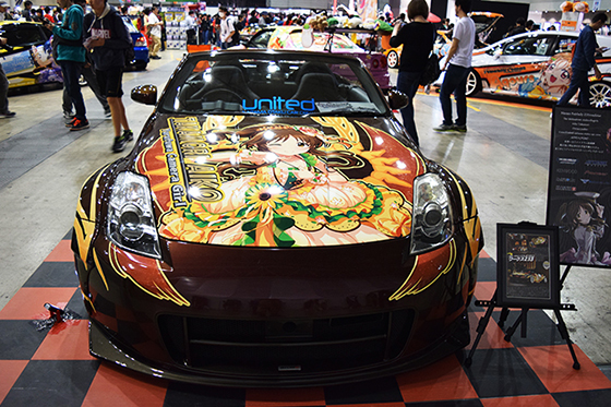 画像：高森藍子痛車