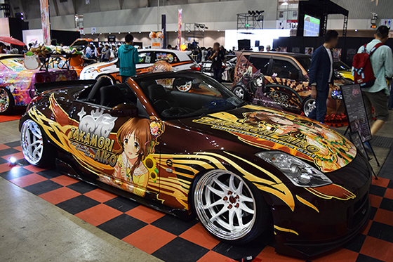 画像：高森藍子痛車