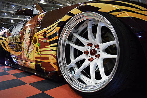 画像：高森藍子痛車