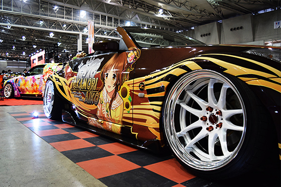 画像：高森藍子痛車