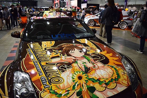 画像：高森藍子痛車