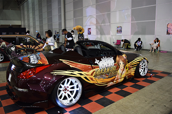 画像：高森藍子痛車