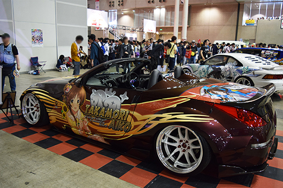 画像：高森藍子痛車