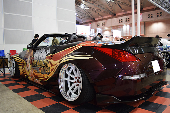 画像：高森藍子痛車