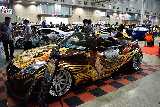 画像：高森藍子痛車