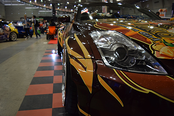 画像：高森藍子痛車