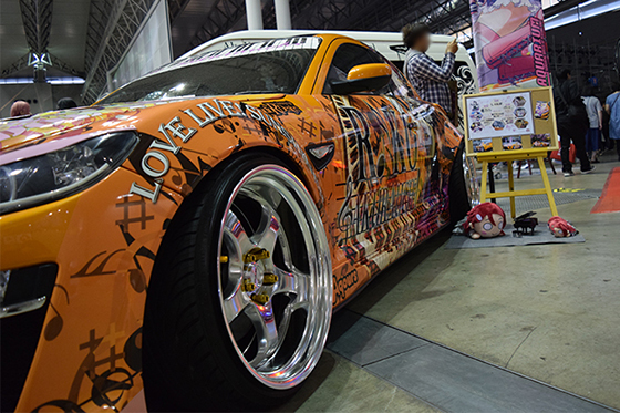 画像:桜内梨子痛車