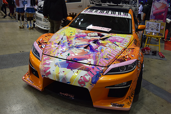 画像:桜内梨子痛車