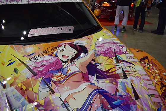 画像:桜内梨子痛車