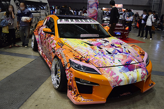 画像:桜内梨子痛車