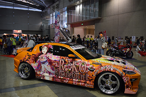 画像:桜内梨子痛車