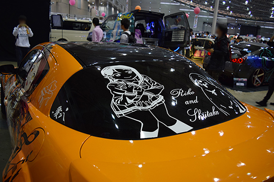 画像:桜内梨子痛車