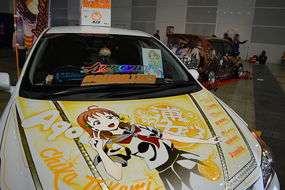 画像:高海千歌痛車