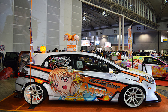 画像:高海千歌痛車