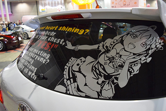 画像:高海千歌痛車