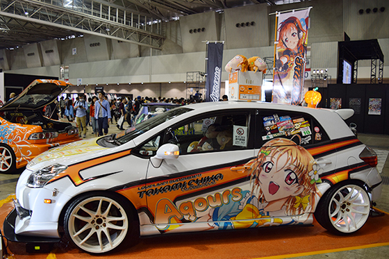 画像:高海千歌痛車