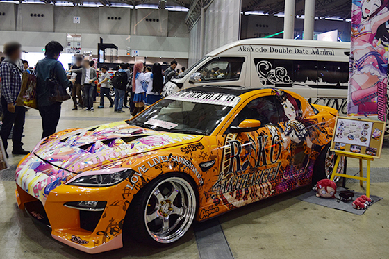 画像:桜内梨子痛車