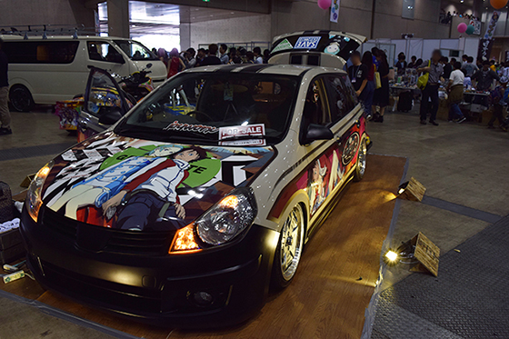 画像：エウレカセブン痛車