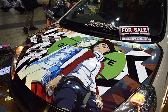 画像：エウレカセブン痛車