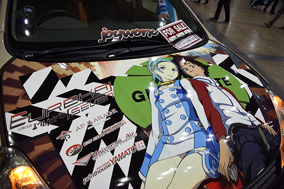 画像：エウレカセブン痛車