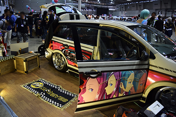 画像：エウレカセブン痛車