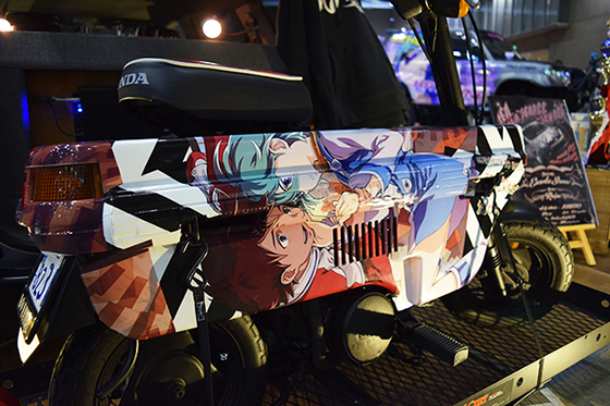 画像：エウレカセブン痛車