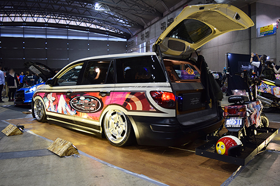 画像：エウレカセブン痛車