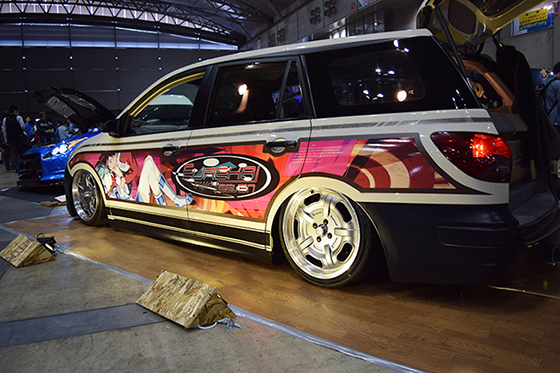 画像：エウレカセブン痛車