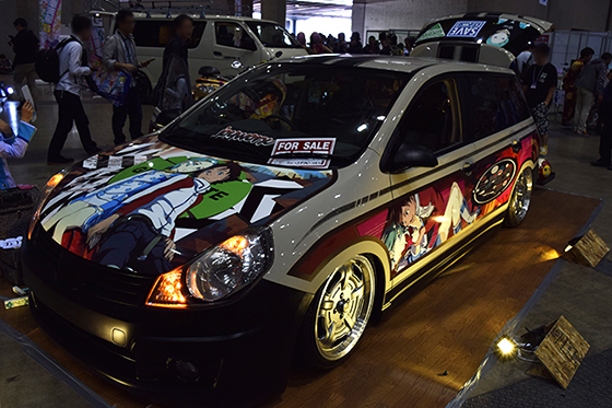 画像：エウレカセブン痛車