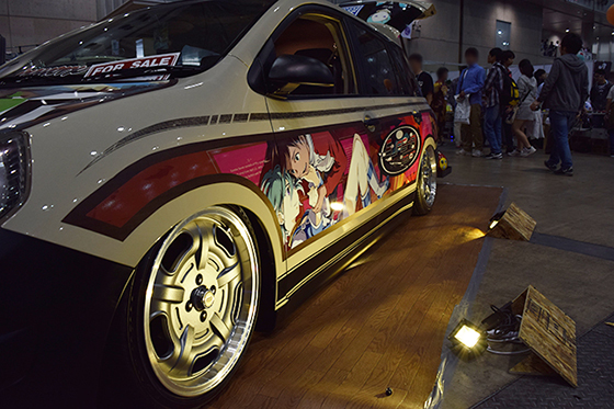 画像：エウレカセブン痛車