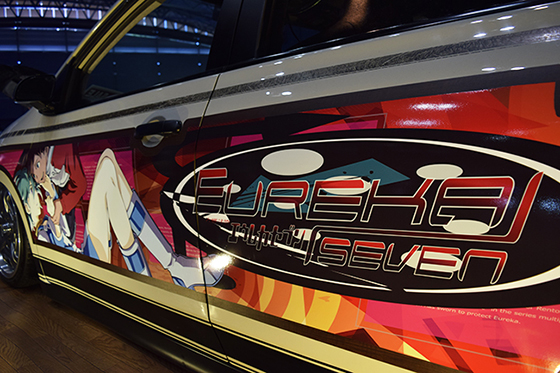 画像：エウレカセブン痛車
