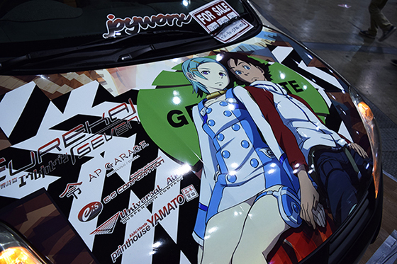 画像：エウレカセブン痛車