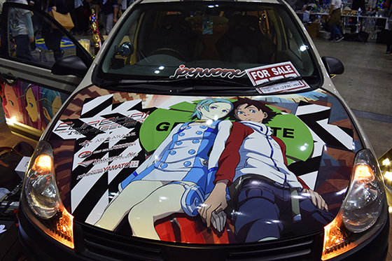 画像：エウレカセブン痛車