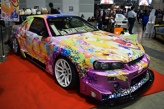 画像：東方プロジェクト痛車