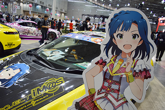 画像：七尾百合子痛車