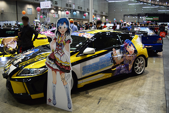 画像：七尾百合子痛車