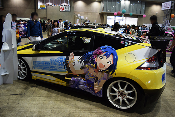 画像：七尾百合子痛車