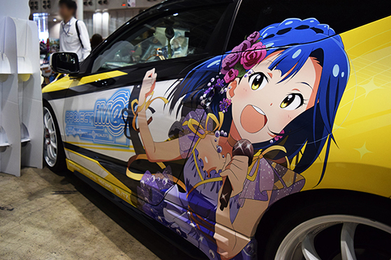 画像：七尾百合子痛車